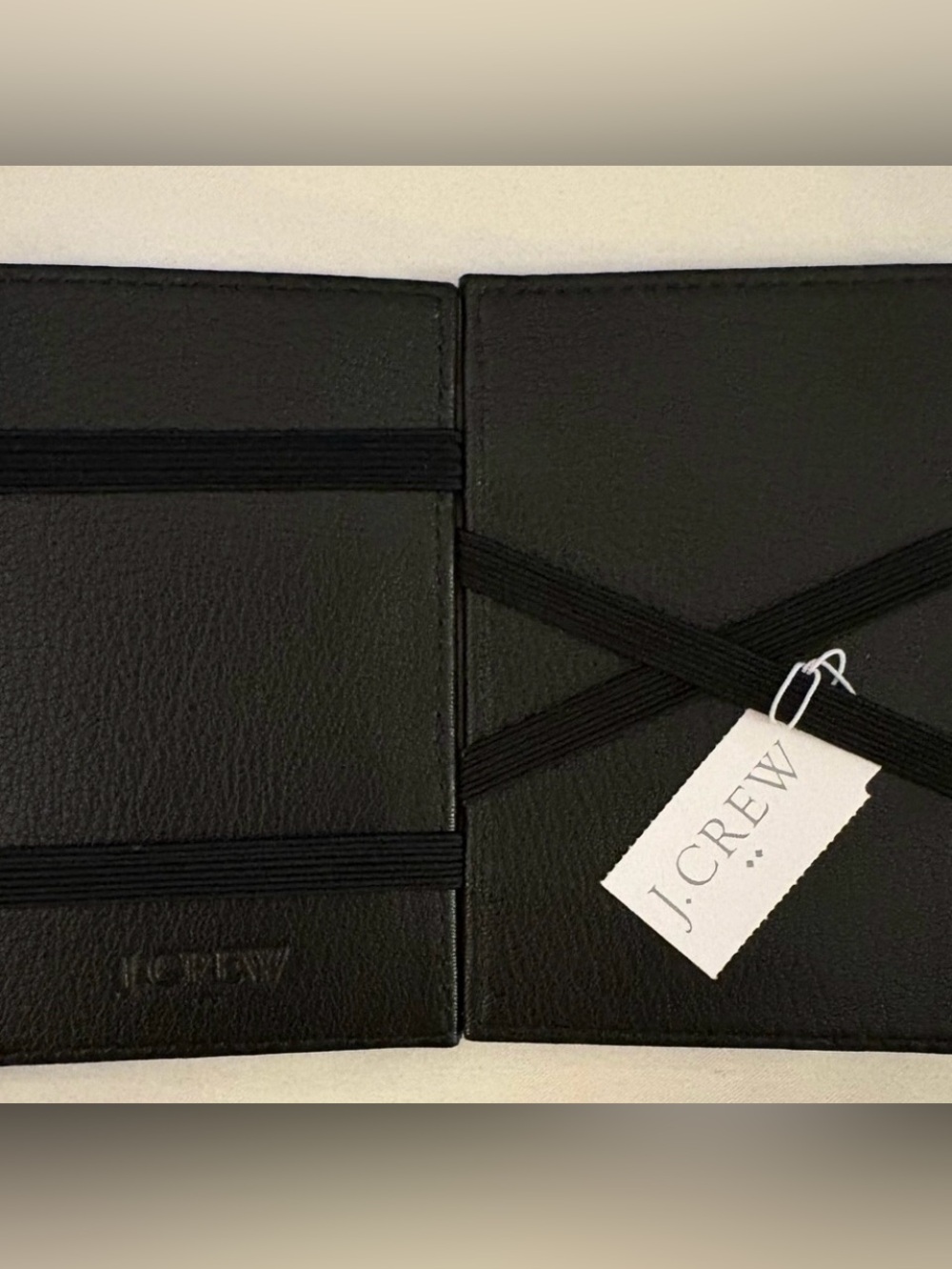 J. Crew Factory men's leather wallet